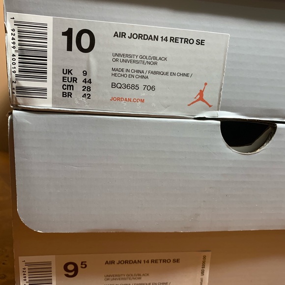 Air jordan retro 14 reverse ferrari sz. 9.5,10 - Picture 8 of 8